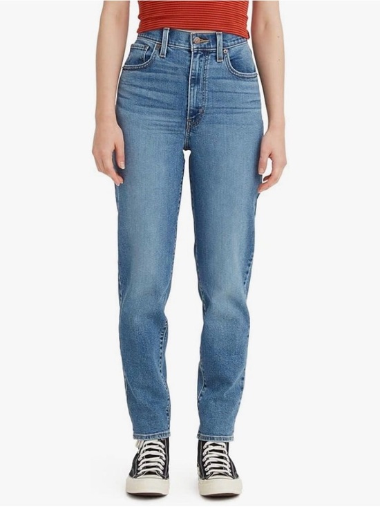 Levi's Denim - Levi's High-Rise Mom Jeans in Light Blue, Size 29